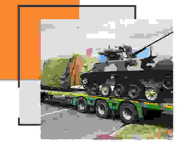 Перевозка военной техники в Сосногорске