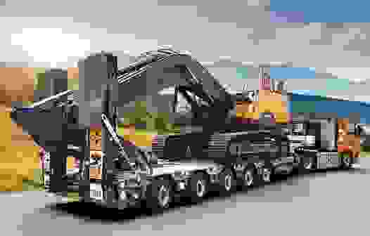 Негабаритная перевозка с учетом высоты в Сосногорске